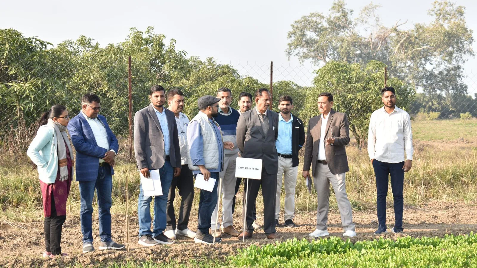 Honourable Vice Chancellor Sir Visit at COA, Baseri