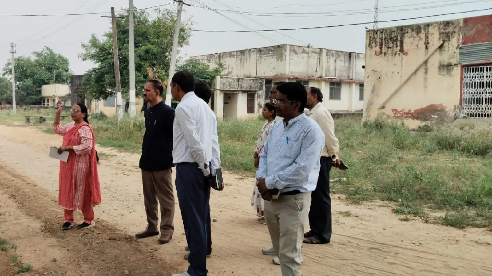Visit of the Honourable Vice Chancellor sir