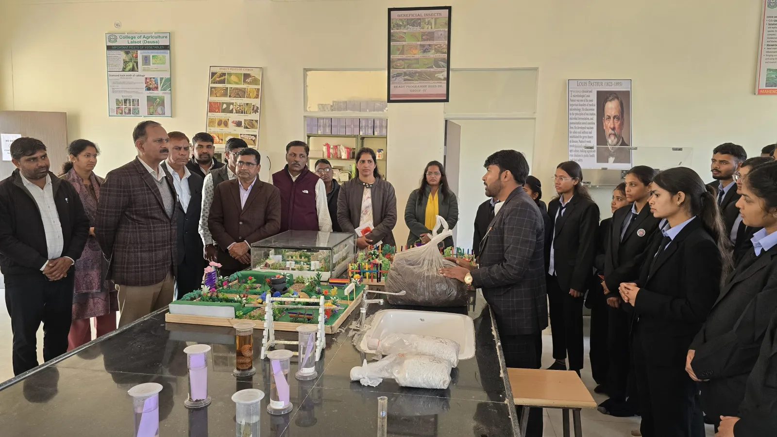 Honble Vice-Chancellor Sir visit COA Lalsot on dated 02 Feb. 2026