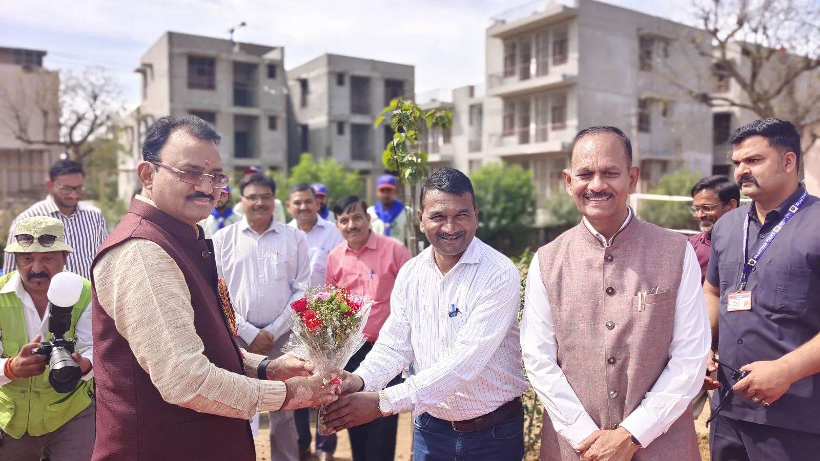 Visit of Dr. P.C. Bairwa Deputy Chief Minister of Rajasthan