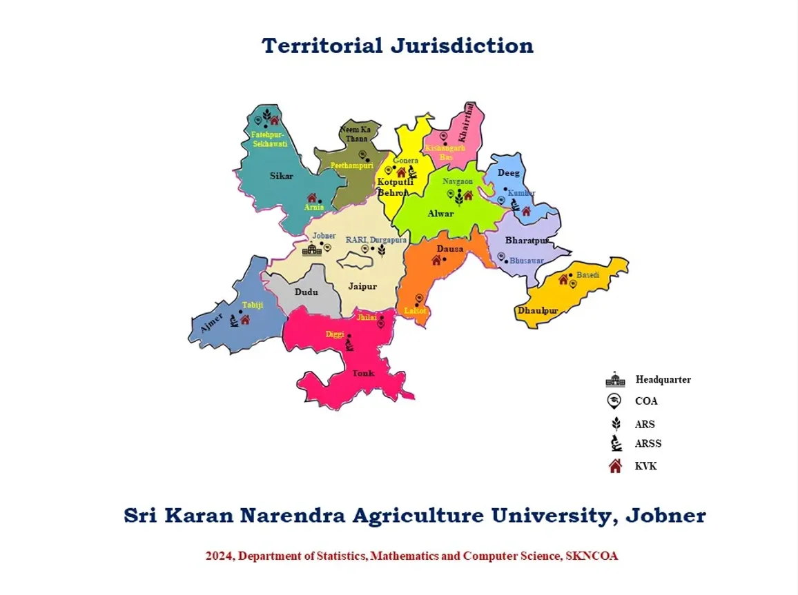 Territorial Jurisdiction Map of SKNAU