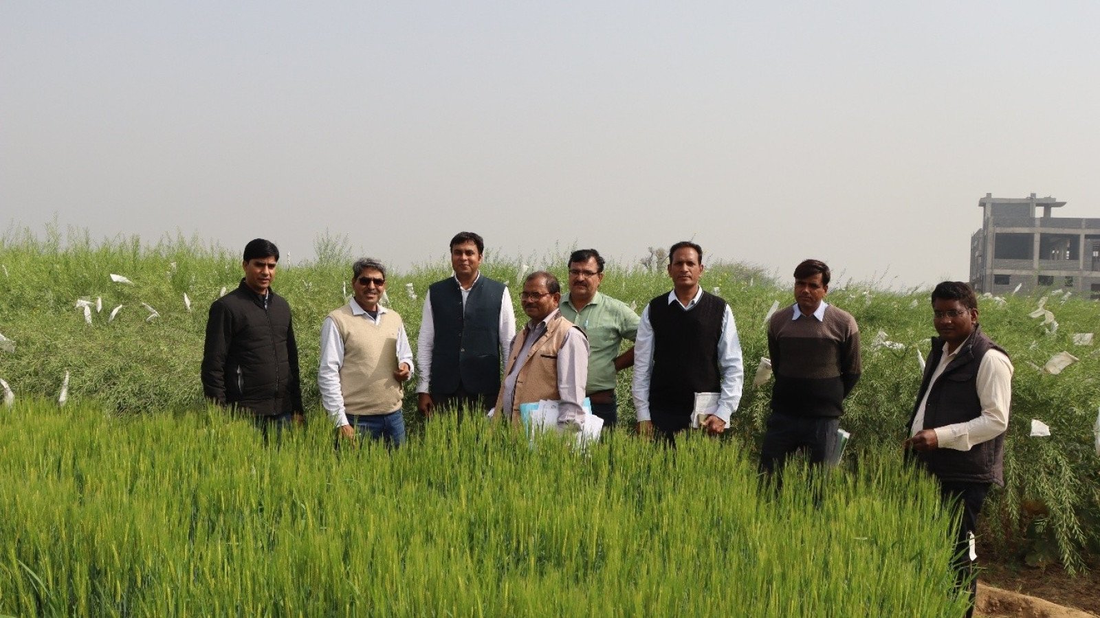 Visit of monitoring team of AICRP on Rapeseed-Mustard