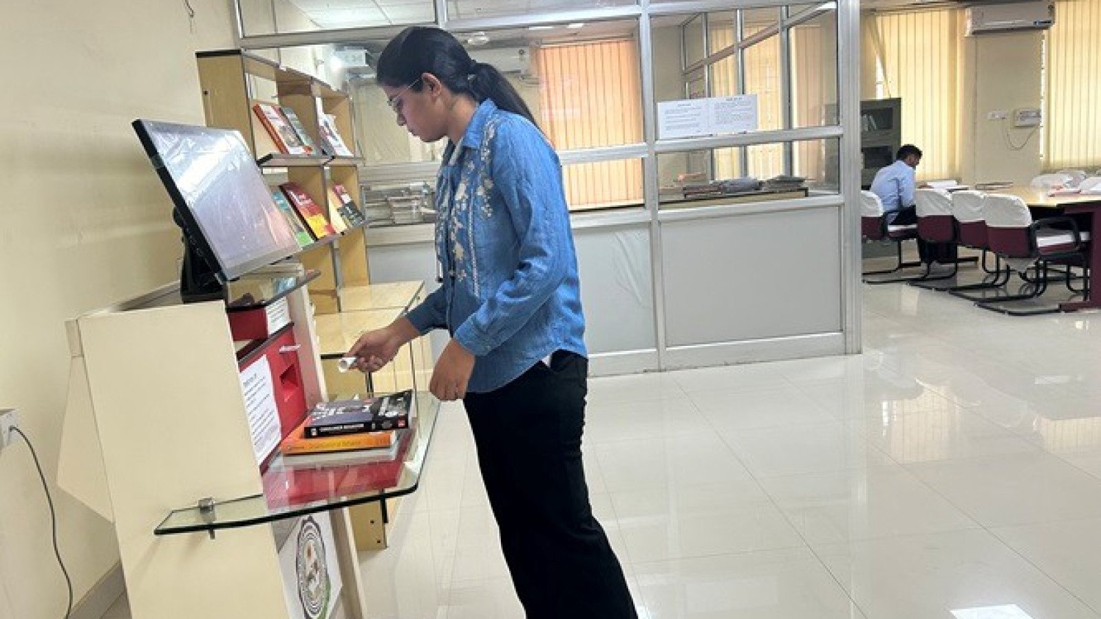 RFID Self books issue/Return System