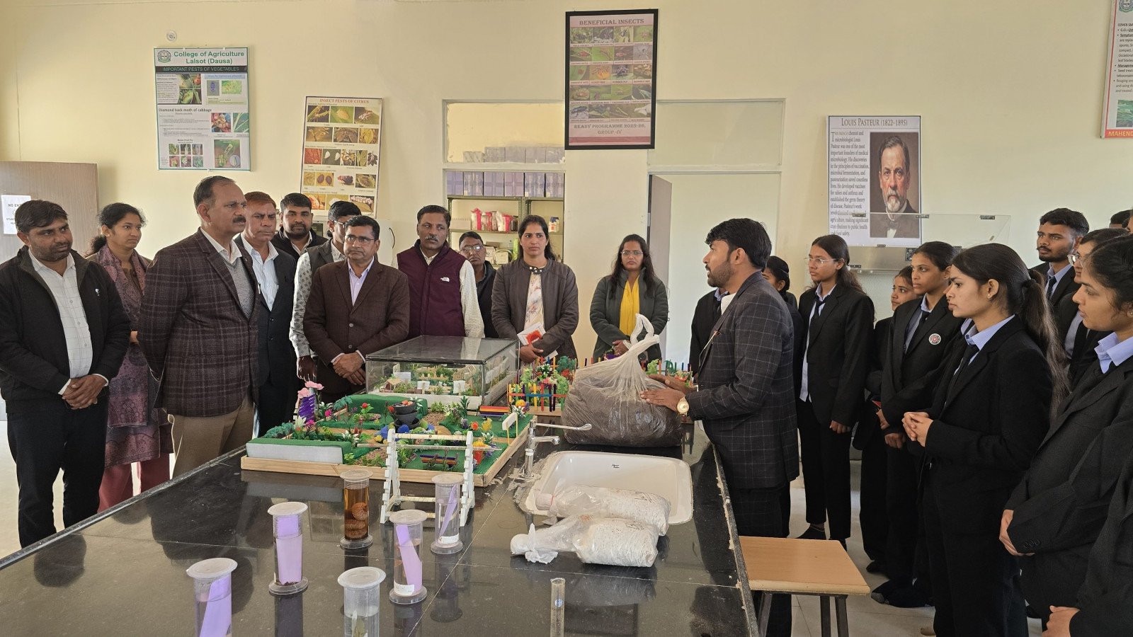 Honble Vice-Chancellor Sir visit COA Lalsot on dated 02 Feb. 2026
