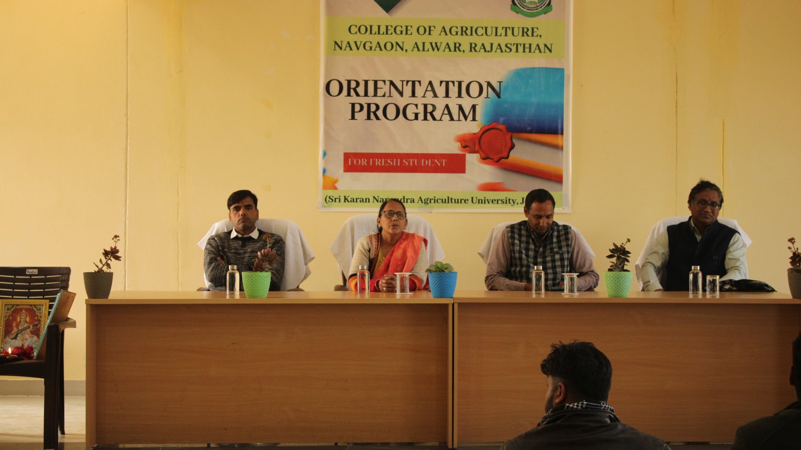 Orientation programme for first year students