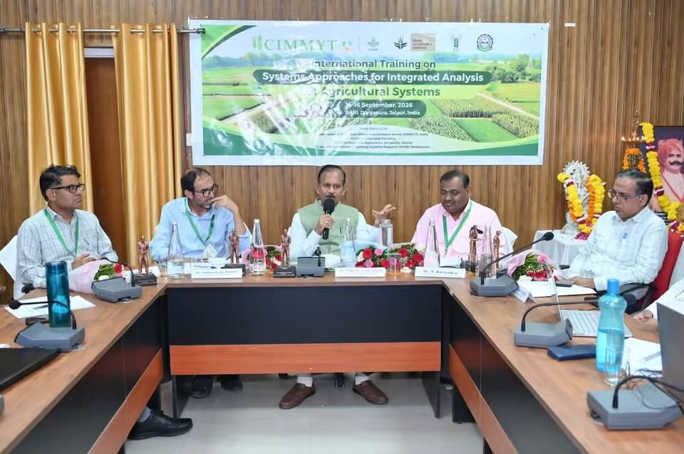 राजस्थान कृषि अनुसंधान संस्थान, दुर्गापुरा में तीन दिवसीय प्रशिक्षण कार्यक्रम, 14.09.26
